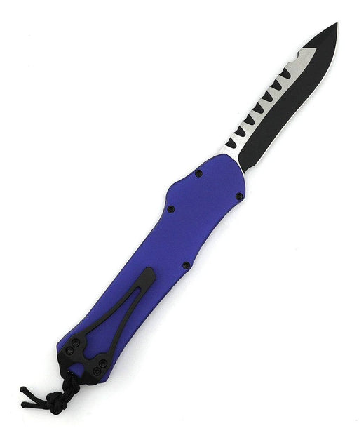 Heretic Hydra V3 H008-10A-PU Purple Handle Two Tone Recurve MagnaCut Knife