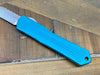 Heretic Knives Manticore S Bowie Turquoise Handle Stonewash Blade H022B-2A-TQ