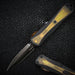 Heretic Manticore E Black Handle w/ Ultem Inlays & DLC MagnaCut Double Edge (USA)