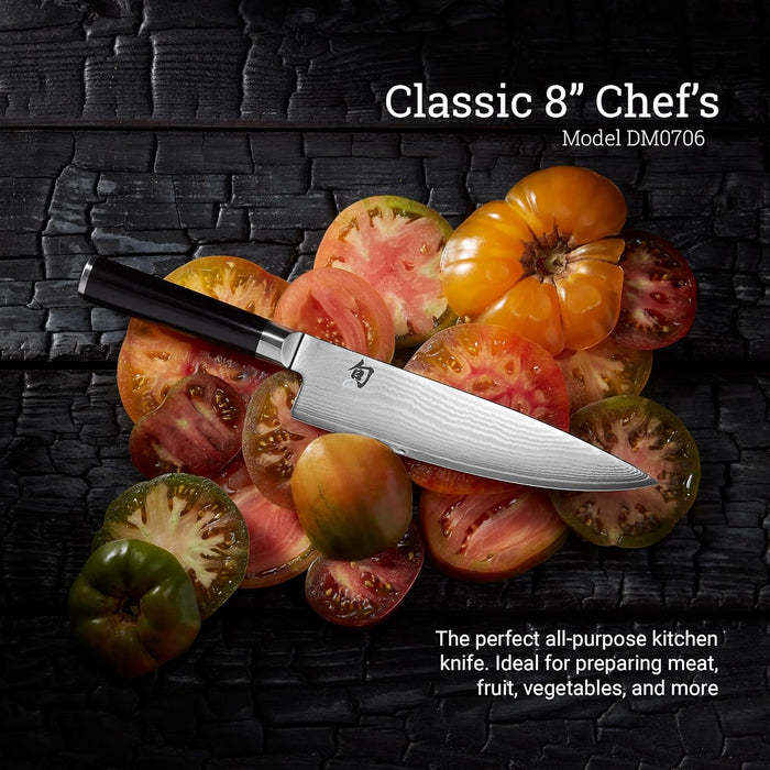 Shun Classic Chef's Handcrafted Knife 8" (Japan)