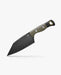 Benchmade Station Fixed Blade 5.82" CPM-154 Black Clip Point Blade OD Green G10 Handles with Black Bolsters - NORTH RIVER OUTDOORS