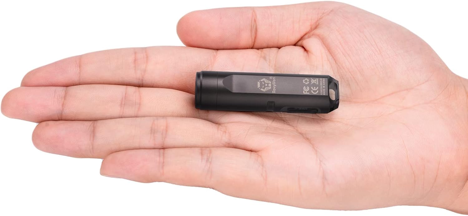 RovyVon A3 Gen 4 Bright 650 Lumens USB-C Rechargeable  Flashlight