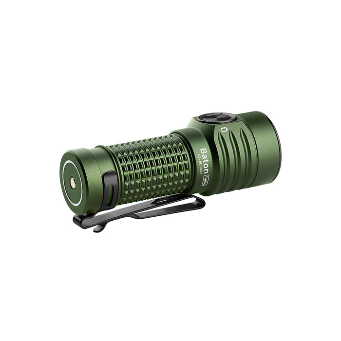 Olight Baton Turbo Compact EDC Flashlight with 510m Long-Range Beam