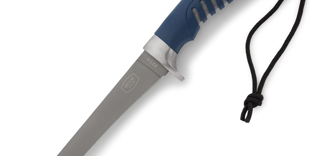 Buck 223 Silver Creek Fillet Knife 6.375 Blade, Rubber Handle