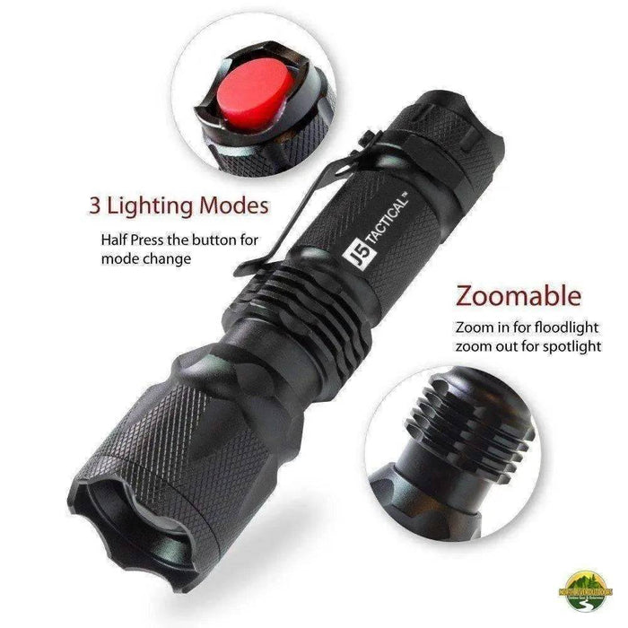 J5 V2 Flashlight (750 lumens)