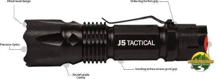 J5 V2 Flashlight (750 lumens)