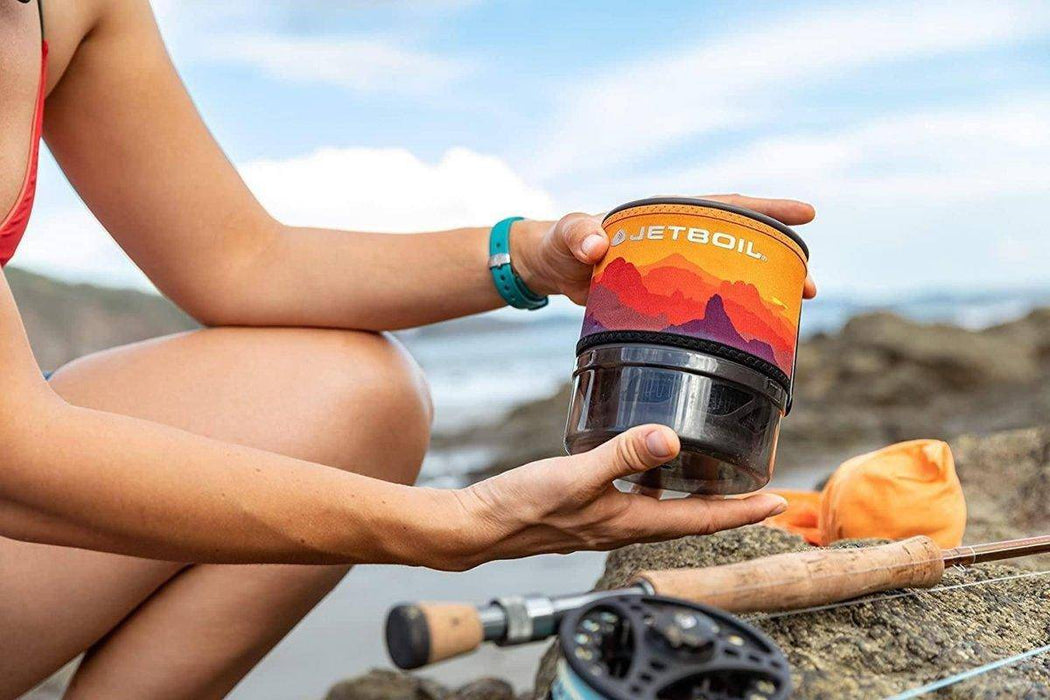 Jetboil MiniMo Camping Backpacking Stove Cooking System (Adjustable Heat Control)