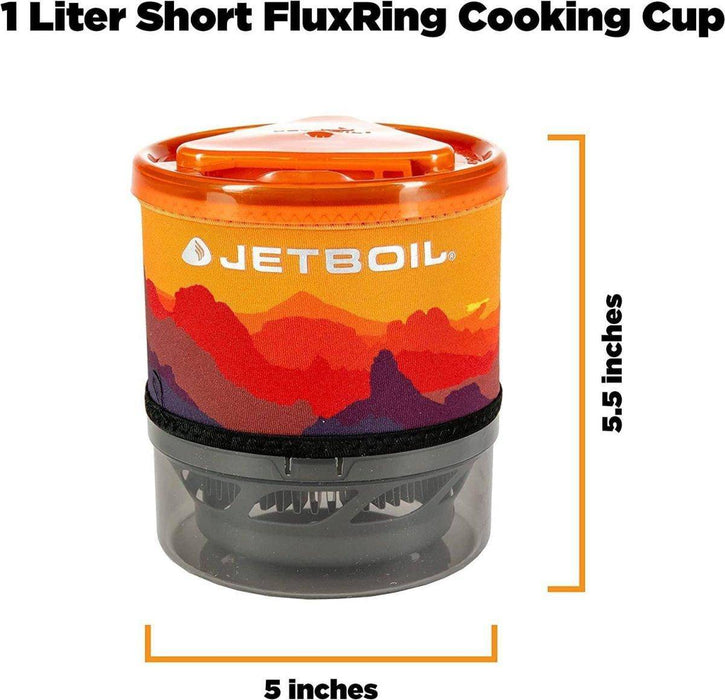 Jetboil MiniMo Camping Backpacking Stove Cooking System (Adjustable Heat Control)