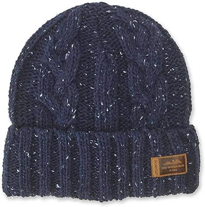 KAVU Mckinley Beanie - Cuffed Knit Cap (Navy)