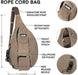 KAVU Rope Cord Bag Sling Crossbody Corduroy Backpack