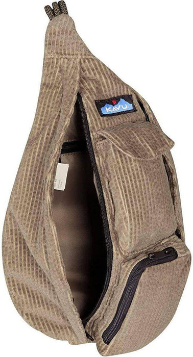 KAVU Rope Cord Bag Sling Crossbody Corduroy Backpack