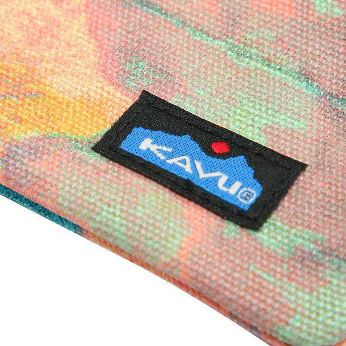 KAVU Stirling Double Sided Slim Cotton Canvas Zip Wallet