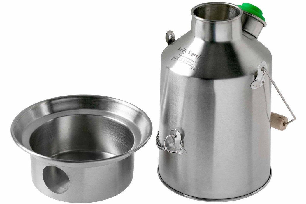 Kelly Kettle Scout Kettle 1.2L Stainless 50113 (Latest Model)