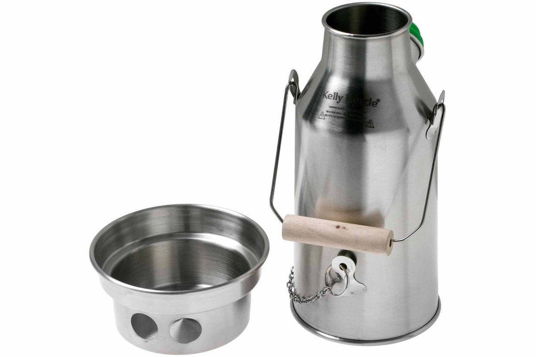 Kelly Kettle Trekker Kettle 0.6L Stainless 50004 (Latest Model)