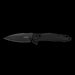 Kershaw 2041 Monitor DuraLock KVT Flipper Knife 3" D2 Black Spear Point Blade Nylon Handles