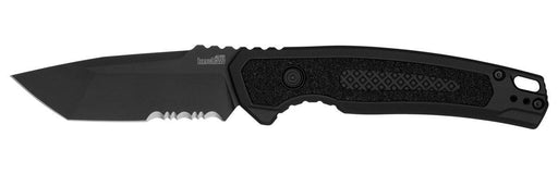 Kershaw 7105 Launch 16 Auto Knife 3.45" CPM-M4 Black Cerakote Tanto Combo Blade (USA)