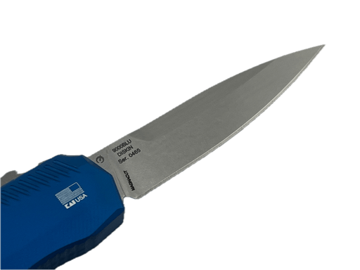 Kershaw Matt Diskin Livewire OTF AUTO Knife 3.3" MagnaCut Stonewashed Blue Aluminum Handles