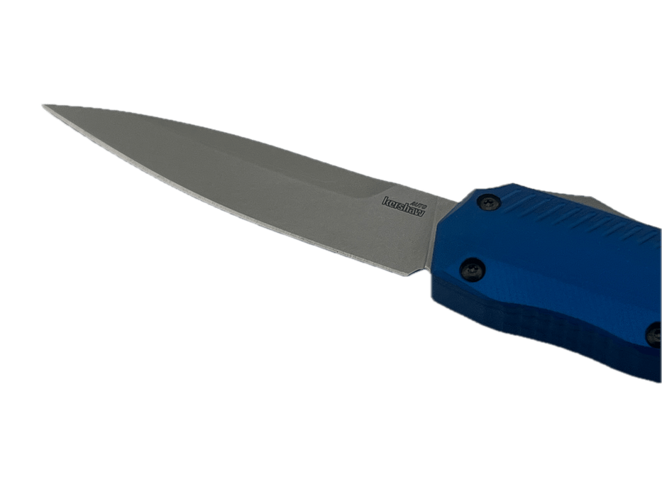 Kershaw Matt Diskin Livewire OTF AUTO Knife 3.3" MagnaCut Stonewashed Blue Aluminum Handles