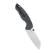 Kizer Azo Towser K Folding Knife 3.4" Elmax Satin Sheepsfoot Dark Matter Blue FatCarbon Handles