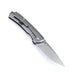 Kizer Ki3490 Ulrich Hennicke Task I Folding Knife 3.2" S35VN Drop Point Blade Ti Handles