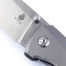 Kizer Ki3490 Ulrich Hennicke Task I Folding Knife 3.2" S35VN Drop Point Blade Ti Handles