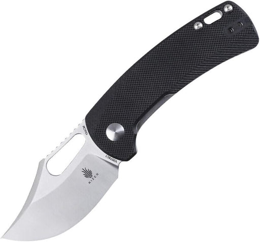 Urban Bowie Pocket Folding Knife Linerlock Black G10 V2578C1