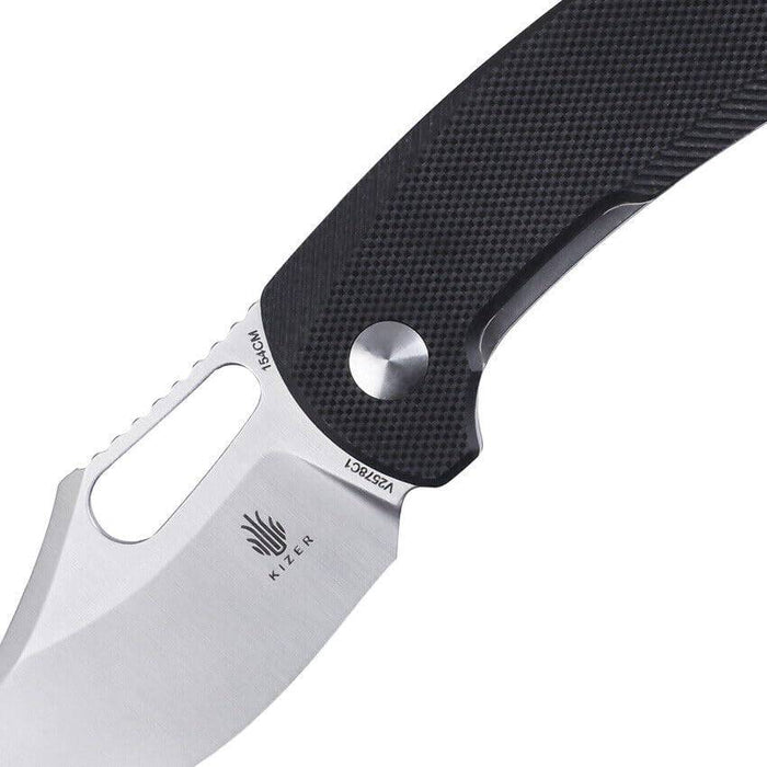 Urban Bowie Pocket Folding Knife Linerlock Black G10 V2578C1