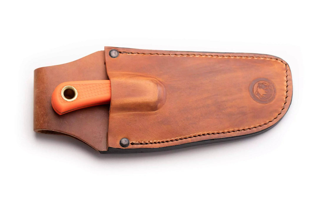 Knives of Alaska Caribou  Orange Suregrip Handle