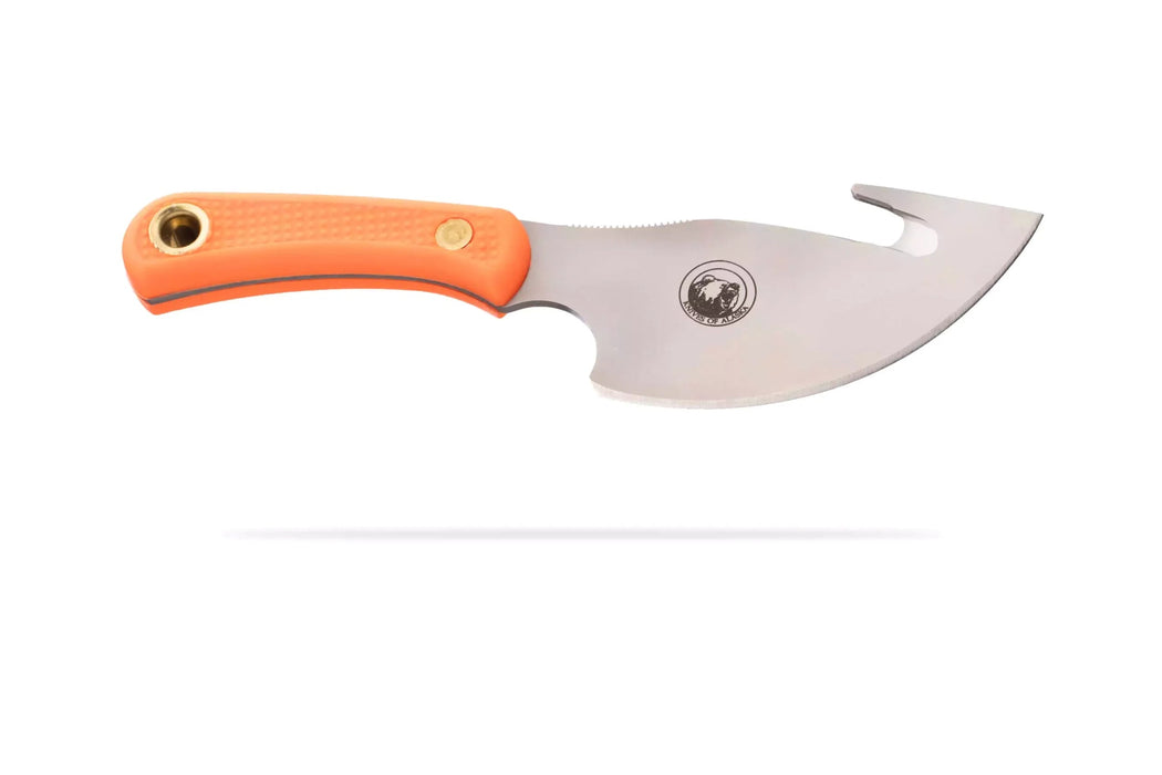 Knives of Alaska Caribou  Orange Suregrip Handle