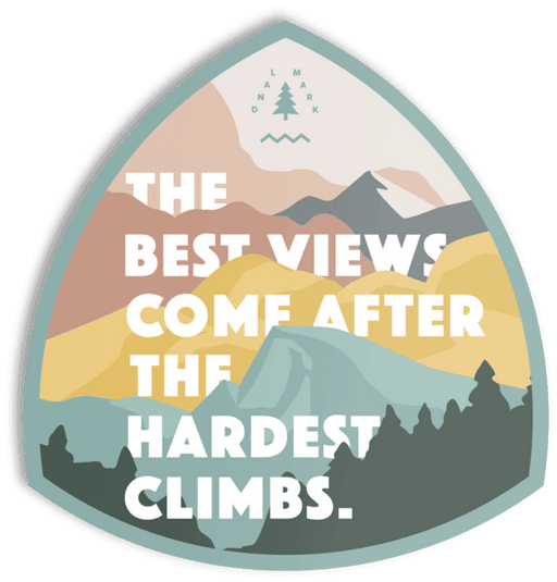 Hardest Climb Sticker