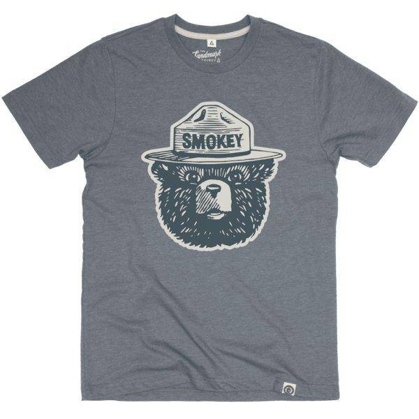 Smokey Bear Logo Tee (Manatee)