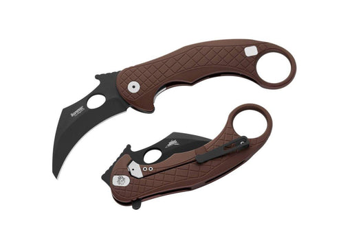 LionSteel Emerson L.E.One Karambit Folding Knife Earth Al (3.25" SW MagnaCut)