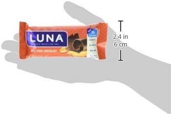 Luna Snack Protein Bars, Plant-Based On the Go Snacks