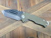 Medford Praetorian G Knife OD Green G10 (3.75" Black) (USA)