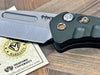 Medford Praetorian Swift Auto Folding Knife Hunter Green 3.3" S35VN Drop Point Ti Bronze Hardware