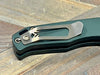 Medford Praetorian Swift Auto Folding Knife Hunter Green 3.3" S35VN Drop Point Ti Bronze Hardware