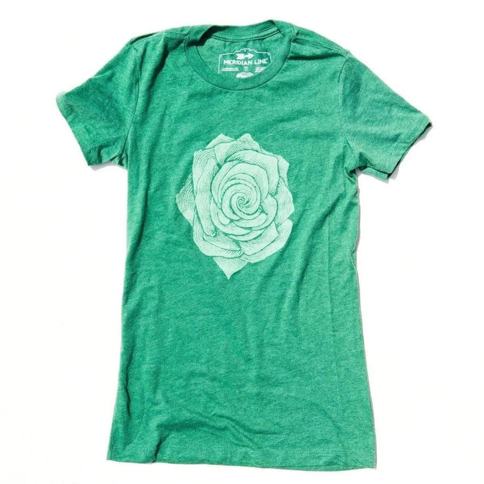 Meridian Line Bloomed Womens Tee