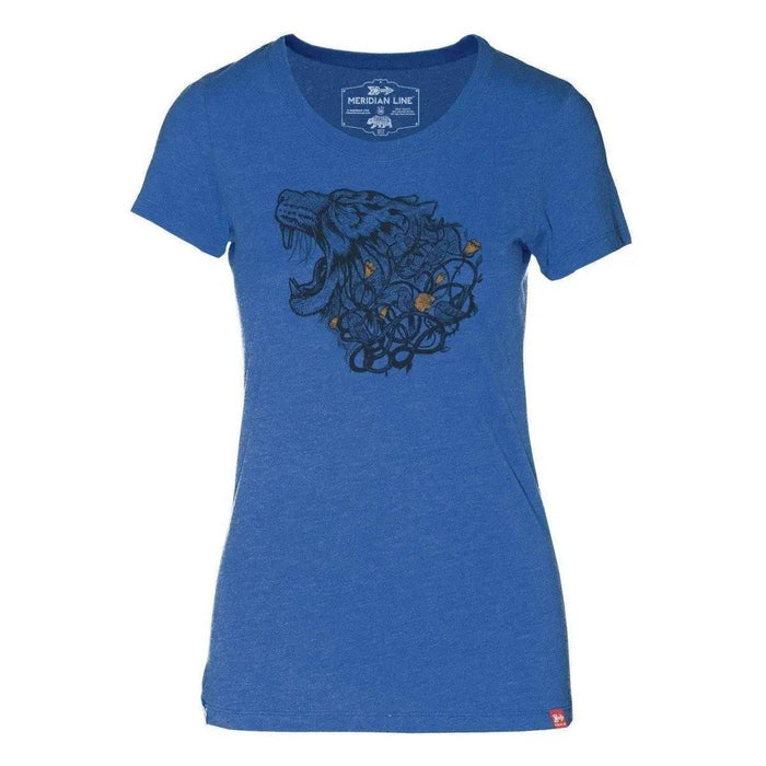 Meridian Line Tiger Vines Women's T-Shirt