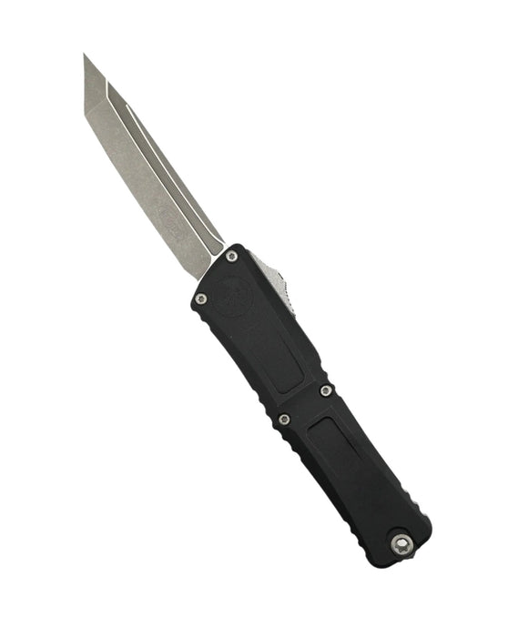 Microtech 1144-10AP Combat Troodon Gen III T/E Black Handle Apocalyptic Blade