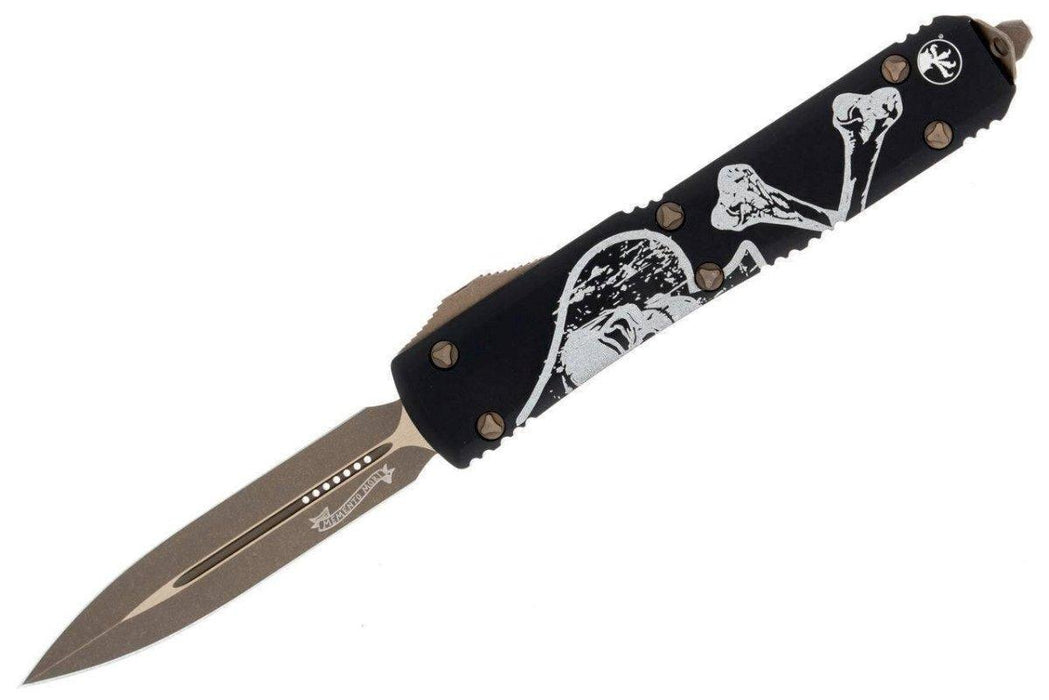 Microtech 122-13DCS Ultratech D/E Bronze Death Card Signature Series