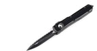 Microtech 122-3T Ultratech D/E Tactical Auto OTF Knife 3.46" Plain/Serrated