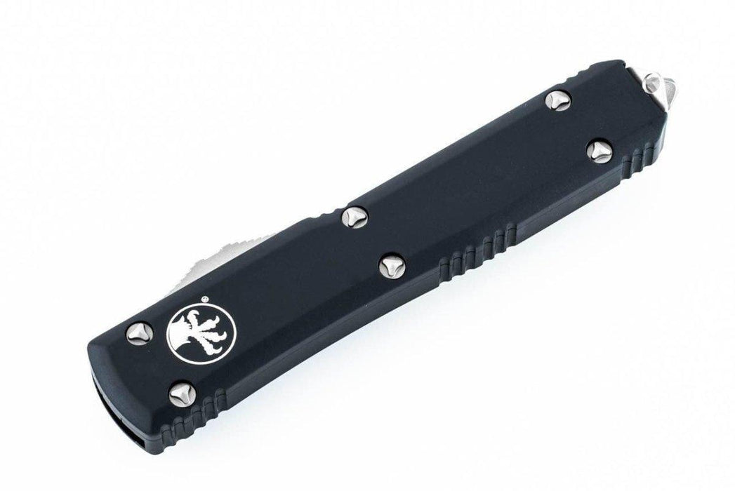 Microtech 123-12 Ultratech Tanto Full Serrated Auto OTF Knife 3.46"