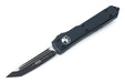 Microtech 123-1T Ultratech T/E - Black Handle - Black Blade