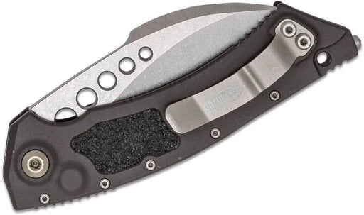 Microtech 166-10 Hawk Auto Folding Knife 3.95" Stonewashed