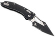 Microtech 169RL-2FL Stitch S/E Ram-Lok Black Fluted Handle Black Blade