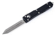 Microtech 223-10AP Ultratech Spartan Black Handle Apocalyptic Blade