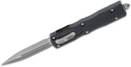 Microtech 225-10 Dirac OTF 2.92" Stonewashed Double Edge Dagger Blade (USA)