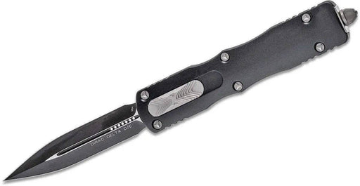 Microtech 227-1 Dirac Delta D/E - Black Handle - Black Blade