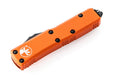 Microtech 231-1OR UTX-85 S/E Auto Knife Orange Handle Black Blade