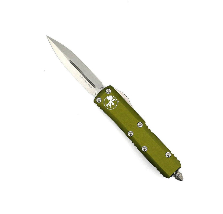 Microtech 232-10OD UTX-85 D/E Stonewash OD Green OTF Knife (USA)